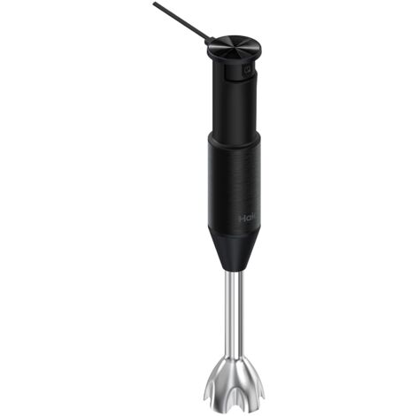 Frullatore a immersione Serie 5 Haier, potenza 1000 W, Frullatore a immersione con velocità variabile, Opzione a impulsi, 3 Lame [Nero]