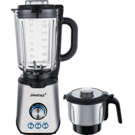 Frullatore a Immersione Steba MX 4 Plus da 1200 W con Supporto e Accessori in Nero