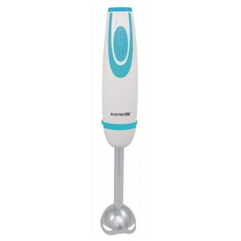 Frullatore a immersione Thulos a 2 velocità, asta e lame in acciaio inox [Blu].