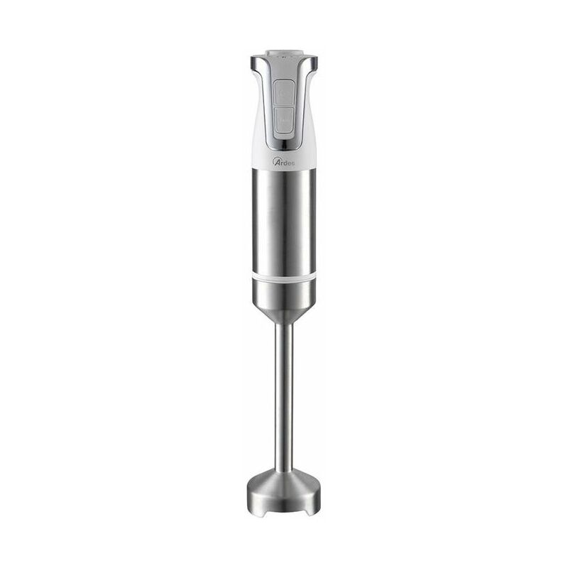 Ardes - ARMIX02 Frullatore a Immersione neo Professionale 4 lame Inox 17400 Giri al Minuto 2 Velocita' Gambo in Acciaio Inox