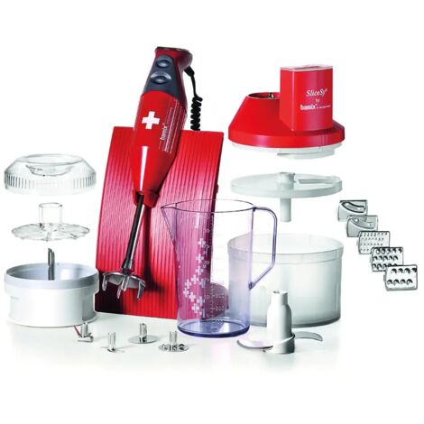 Frullatore ad immersione Bamix SuperBox Rosso