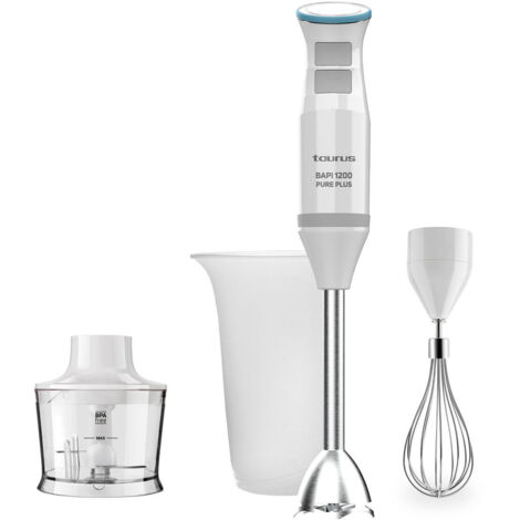 Frullatore ad Immersione Taurus BAPI 1200 PURE PL Bianco 1200 W