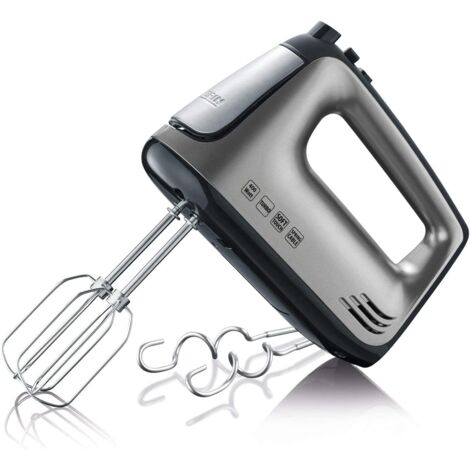 Frullatore elettrico SEVERIN HM3832 400 W Turbo 5 velocità con 2 fruste e 2 ganci per impastare