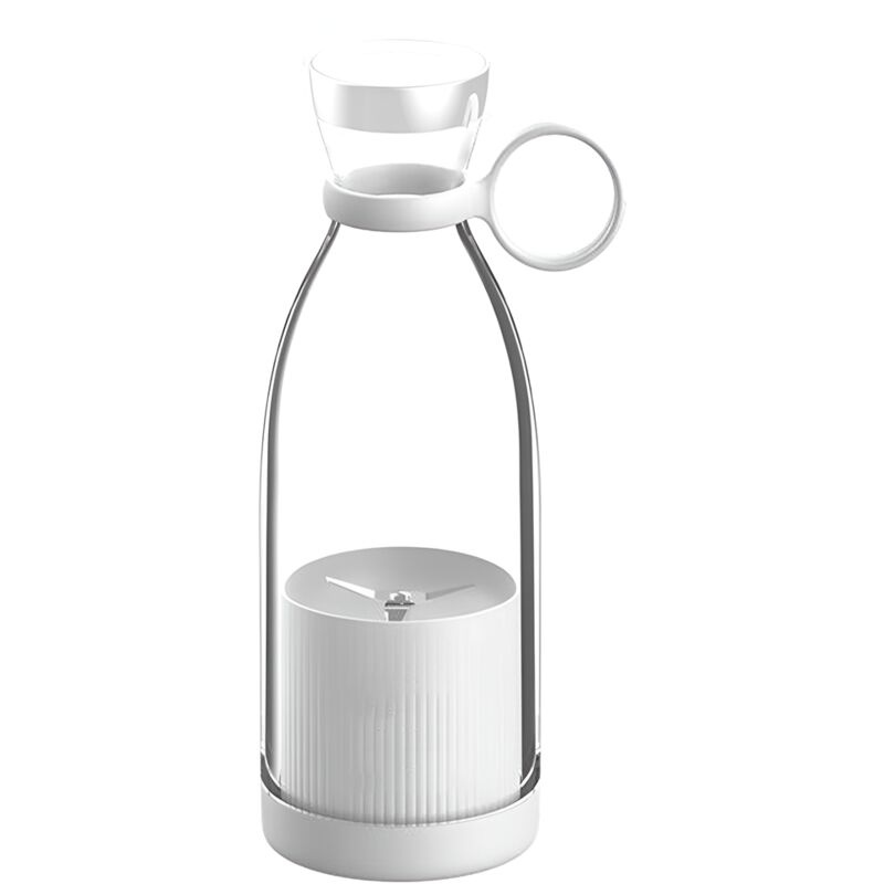 Image of Frullatore Portatile Mini Juice Bottiglia per Smoothie Ricaricabile Portatile Colore: Bianco