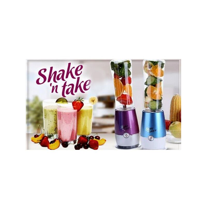 Image of Trade Shop Traesio - Trade Shop - Frullatore Shake n Take 2 Frappe Frutta Milkshake Gelato Fitness Palestra