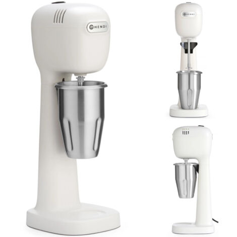 Frullatore shaker per milkshake 400W bianco - Hendi 221617