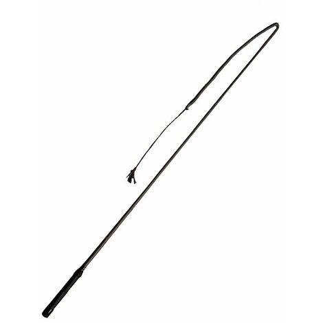 Frusta da carrozza in nylon intrecciato 180 cm: cm 180, nero (10)