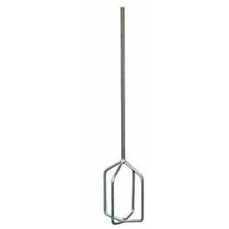 Frusta doppia spirale 80x400 attacco esagonale 8mm