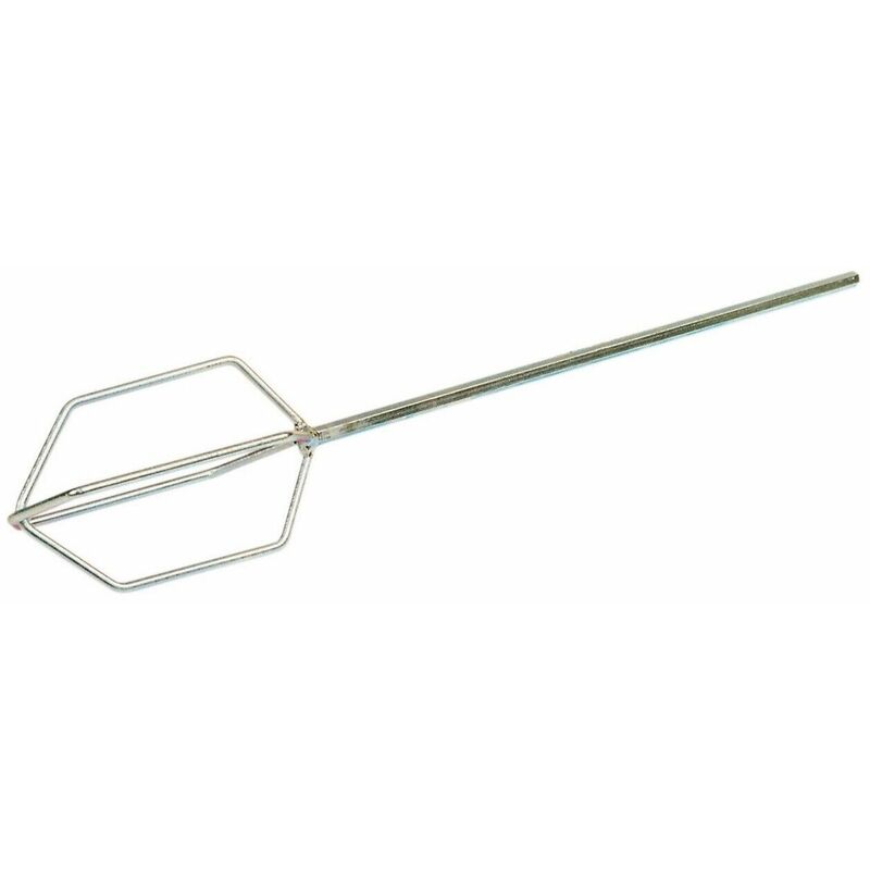 Sirius - Frusta miscelatore 100x600 mm mescolatore malta colla gambo esagonale 8mm