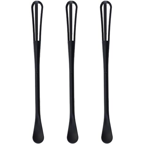 Frusta per uova manuale semplice 2 in 1, 3 pezzi, plastica PP, ideale per cucinare, mescolare, sbattere le uova e mescolare.