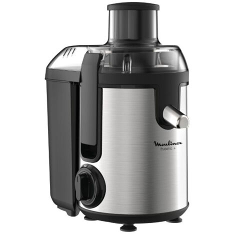 Frutelia plus-400 W-Goulotte 60 mm -Service direct-Réservoir à pulpe 0,95L-Métal - MOULINEX