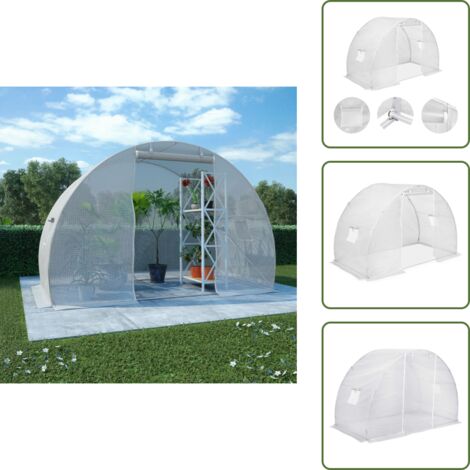 Frutta - vidaXL Serra 4,5m² 300x150x200 cm - Verdura