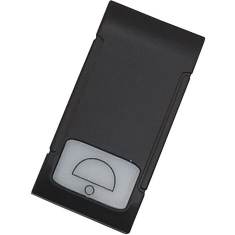 Frutti compatibili Bticino Living International nero pulsanti Interruttori prese  Coperchio pulsante campanello x 2pz