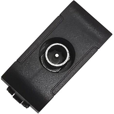 Frutti compatibili Bticino Living International nero pulsanti Interruttori prese  Presa TV passante