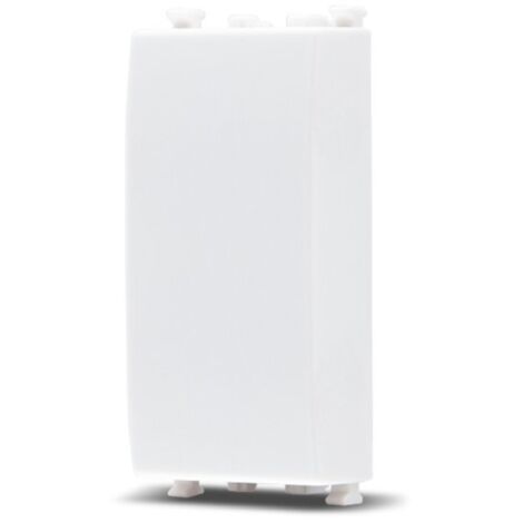 Frutti elettrici compatibili con supporti Vimar Arké bianco interruttore presa pulsante schuko deviatore  Copriforo (x2pz)