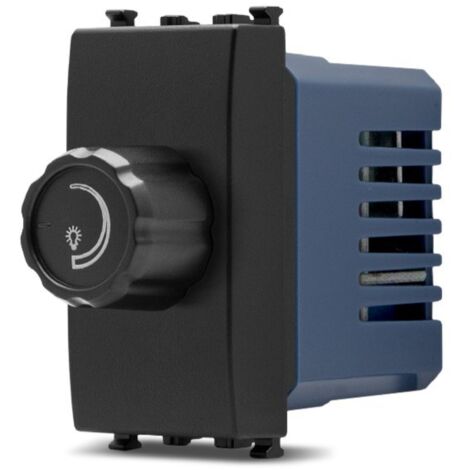 Frutti elettrici compatibili con supporti Vimar Arké nero interruttore presa pulsante schuko deviatore  Dimmer