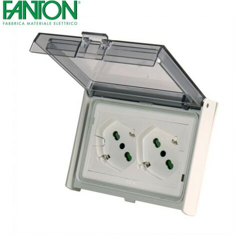FRUTTO DOPP. PRESA SK 10/16A IP55 OPERA 421021 FME