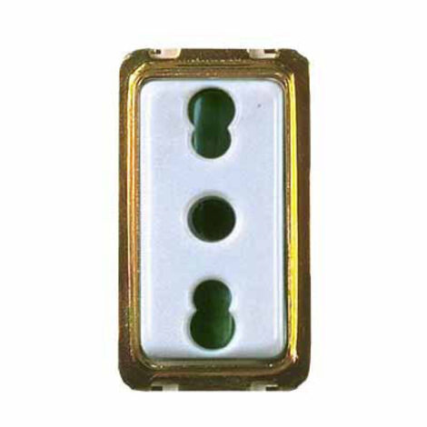 Frutto Magic Enchufe Bipaso 10/16A+T