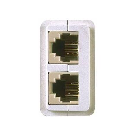 FRUTTO MAGIC PRESA PLUG 6/6 DOPPIA GEMAC