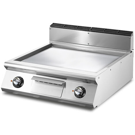 Fry-top électrique, top, plaque lisse- Virtus - VS7080FTEVT