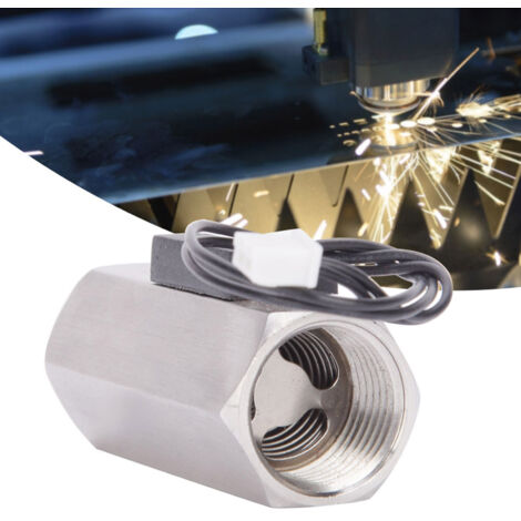 FS-01 Wasserdurchflusssensor aus Edelstahl 304, hohe Präzision, doppeltes Innengewinde G1/2"