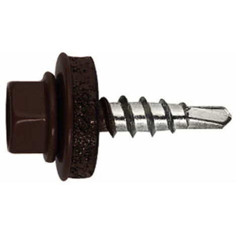 FS - TOR. COUVERTURE MÉTAL-BOIS "FARMER SCREW" 4,8X019,0-8017 ( 250 u.)