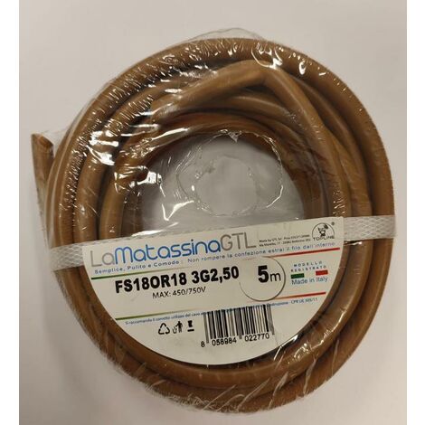 CABLE SOUPLE 3X2.5 MM2 (par métre) pour pose split