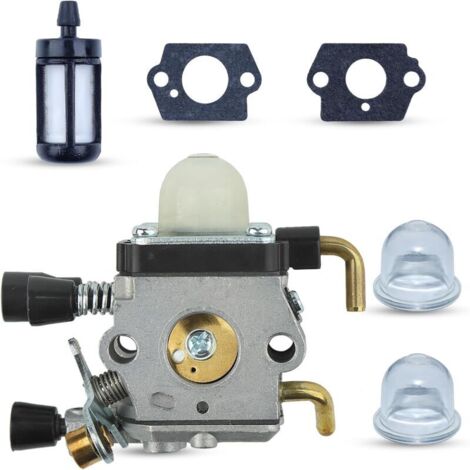 FS75 Carburateur pour Stihl FS76 FS80 FS80R FS85 FS85R FS85T FS85RX Tondeuse avec joint Bougie Remplacer pour ZAMA C1Q-S28E C1Q-S28D
