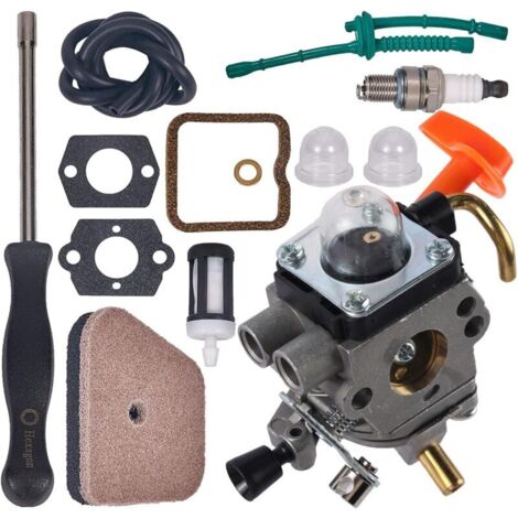 FS90R C1Q-S174 Vergaser für Stihl FS87, FS90, FS100, FS110R, KM90, KM90R, KM110R, KM130R, HT100 und HT101 mit Tuning-Kit