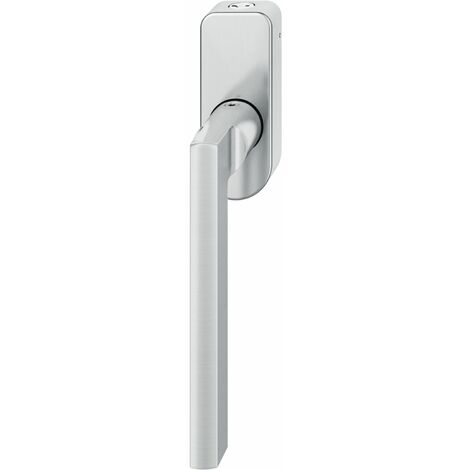 FSB Fenstergriff 34 1035 abschließbar ovale Rosette, Edelstahl matt