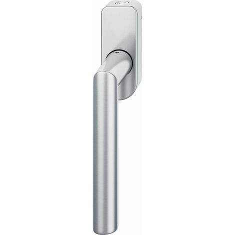 FSB Fenstergriff 34 1076 abschließbar ovale Rosette, Edelstahl matt
