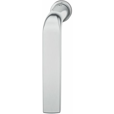 FSB Fenstergriff 341076 - Griff auf runder kleiner Rosette, Edelstahl matt