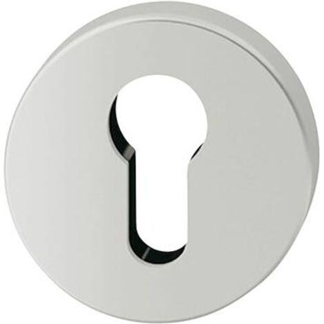 FSB OT-Schlüsselrosette 12 1735, rund, Profilzylinder gelocht natur eloxiert