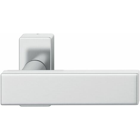 FSB Rahmentürdrücker 09 1003 Hochhaltefeder B eckige Rosette Edelstahl matt