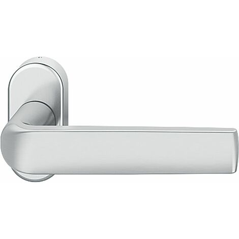 FSB Rahmentürdrücker 09 1267 Hochhaltefeder B ovale Rosette Edelstahl matt