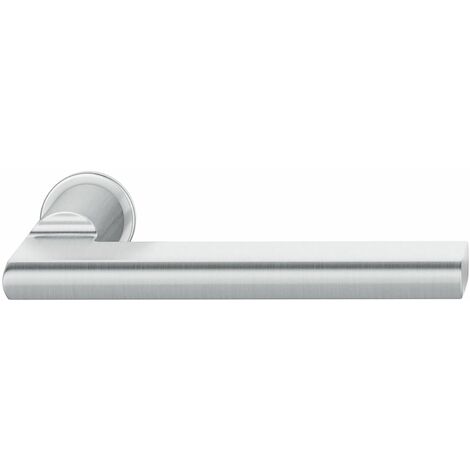FSB Steckgriff 15 1035 auf Mini-Rosette, Türstärke 39-48 mm, Edelstahl matt