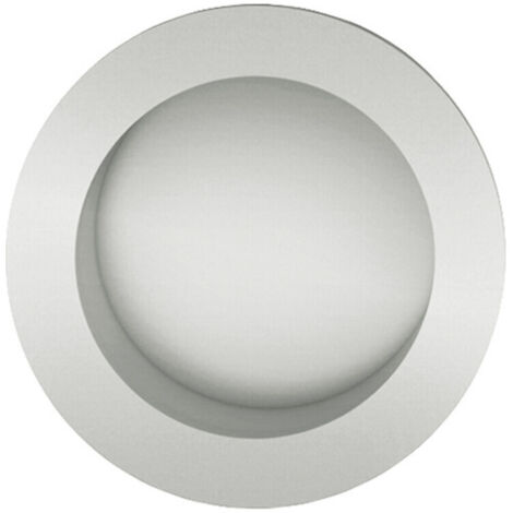 FSB ZT-Schiebetürmuschel, 42 4252, rund, offen, Aluminium, naturfarbig eloxiert