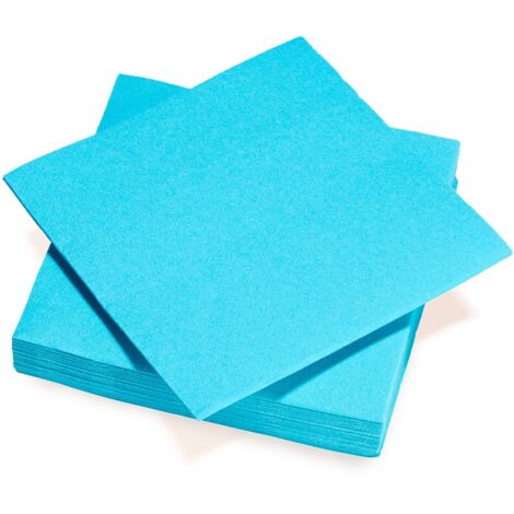 FSC Textile Touch Paper Napkins Micro-Embossed Cellulose Wadding 40 Pack