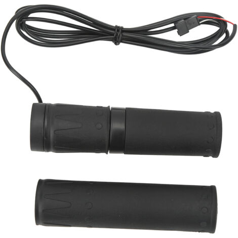 FT 158X Gasgriff für E-Bikes, Drehregler mit SM-Stecker, zweiteilig