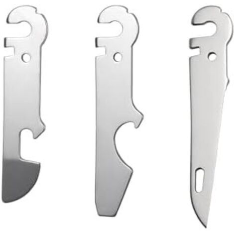 FT11 Construisez vos propres accessoires multifonctions pour outil multifonction Flex (ensemble de 3 pièces comprenant décapsuleur, tournevis plat, ouvre-boîte, alêne et enfile-aiguille) Outils -