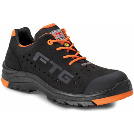 FTG Saturn S1P SRC ESD Sicherheitsschuhe - 44 EU - Schwarze