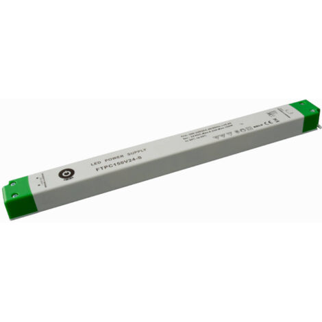 FTPC150V24-S: LED-Möbelnetzteil 24 V 6,25 A CV, schlank, überspannungsgeschützt, kompakt