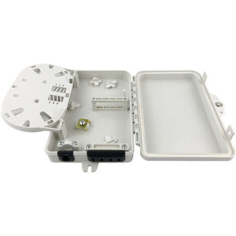 FTTH-Verteilerbox für optische Fasern mit 4 Kernen, Verteilerbox für optische Fasern mit 4 Anschlüssen, IP65