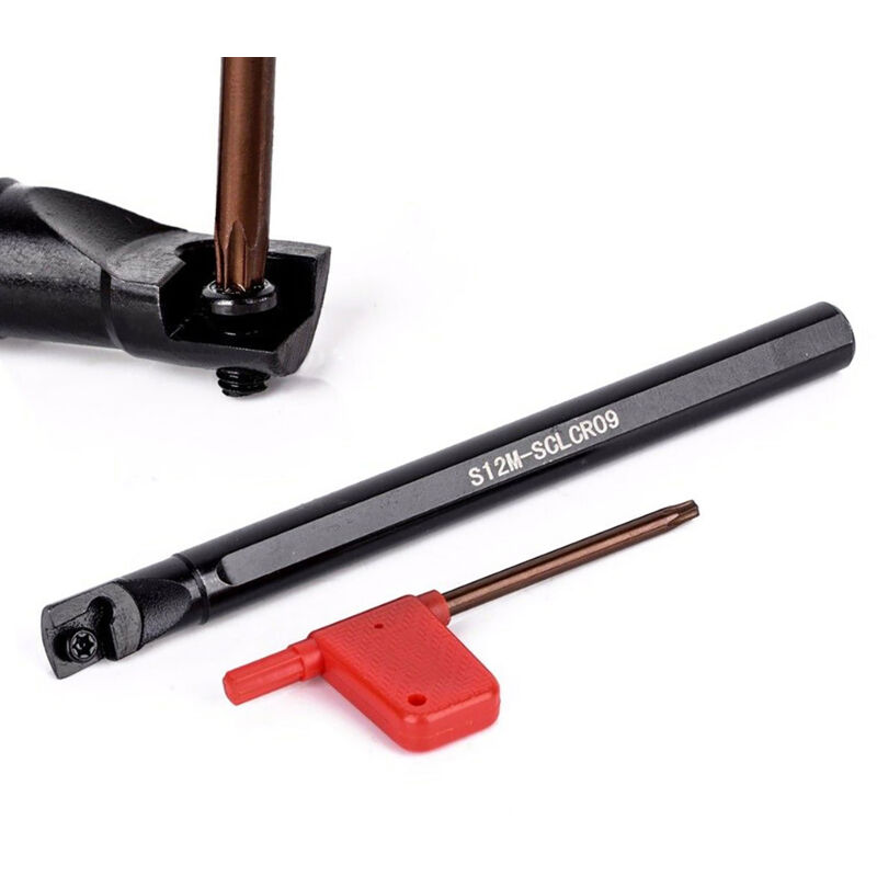 Image of FTVOGUE Professionelles Werkzeughalter-Set mit Hartmetalleinsätzen CCMT09T304 Highgrip + T15 Cele