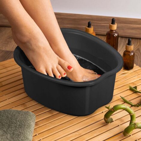 Fubadewanne aus kunststoff mit massagenoppen