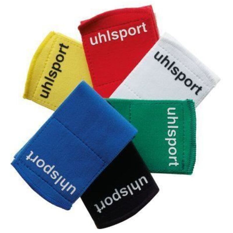uhlsport Haltestrümpfe - Uhl Sport - 65mm - 3 Paare - Elastisch - Grün - Selbsthaftend