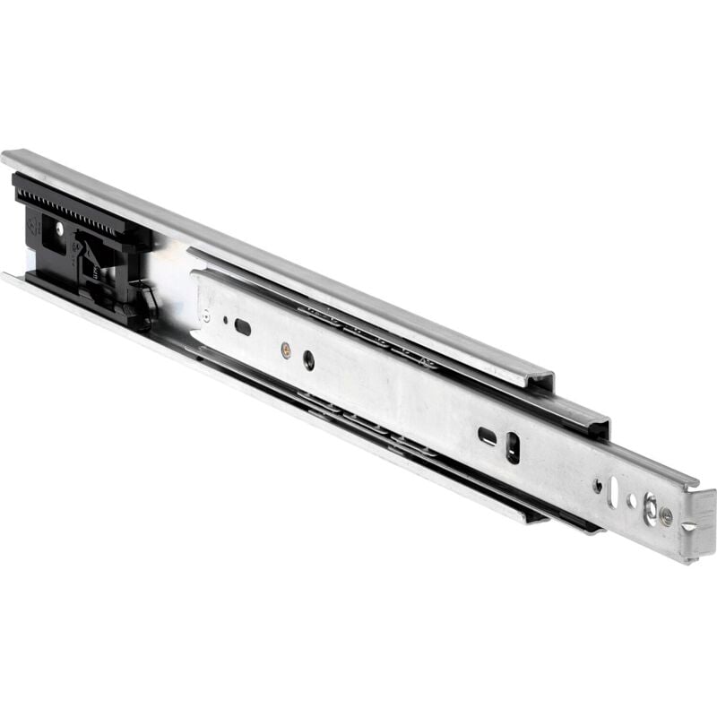 Accuride - 3832TR Kugelkäfigführung-griffloses Öffnen, Länge 450mm,Stahl verzinkt