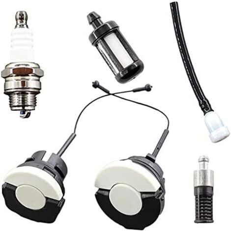 Fuel Cap Oil Cap for Stihl MS181 MS192 MS192T MS200 MS200T MS210 MS211 MS230 MS240 MS250 MS260 MS340 MS360 MS380 MS381 HT100 HT101 HT250 HT130 HT131 Fuel Filter