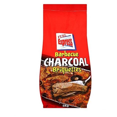 Fuel Express BBQ Barbecue Charcoal Briquettes 5kg Bag