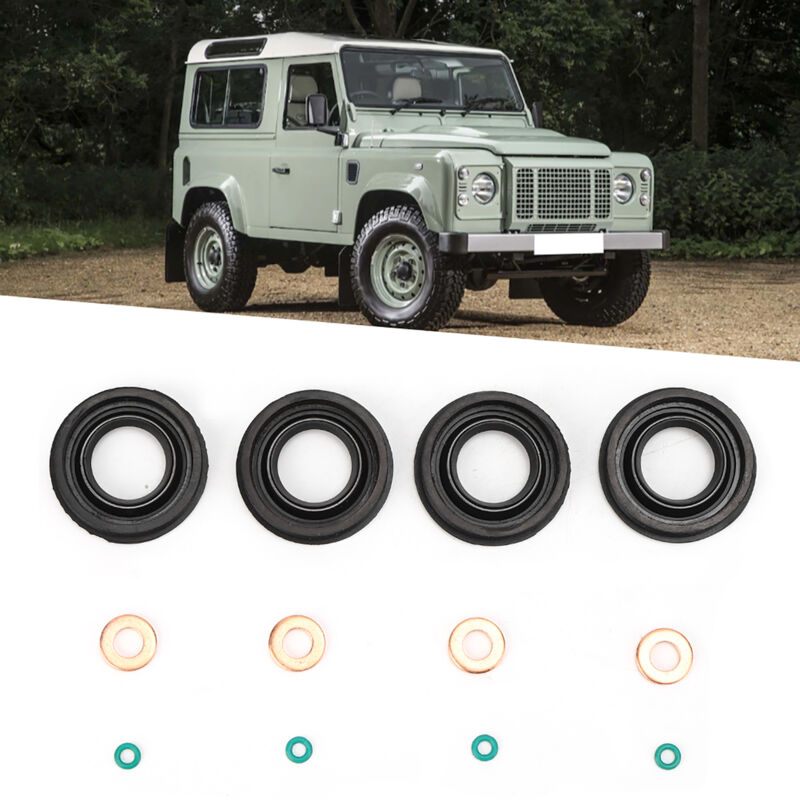 Rapanda - Fuel Injector Seals Washer Oring 6C1Q6K780AB Fit for Ford Transit MK7 2.2 2.4 3.2 TDCi